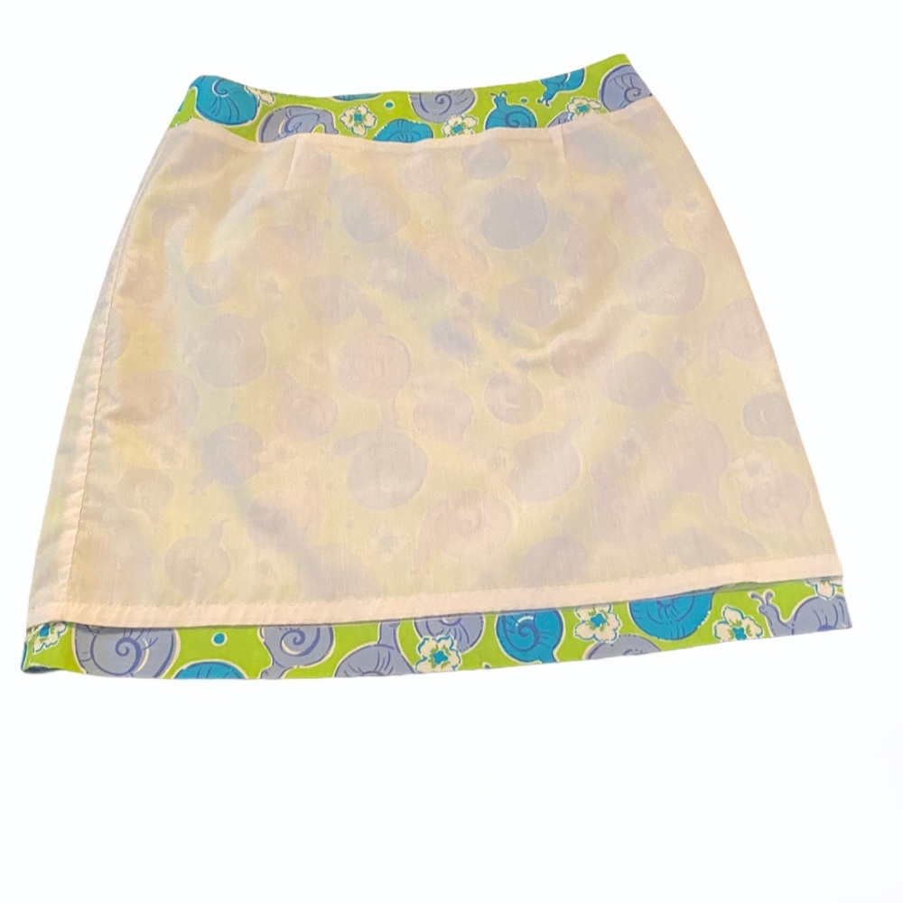 Vintage Lilly Pulitzer Skirt white label size 4 - Picture 5 of 9